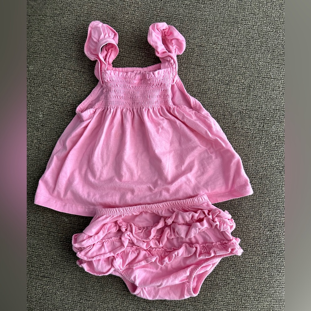 Bundles Baby Place Matching Pink Baby Girl Set Size 12-18 Months